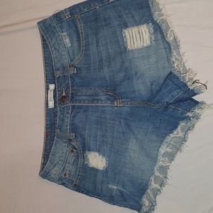 Adam Levine Raw Hem cut-off shorts, size 9/10